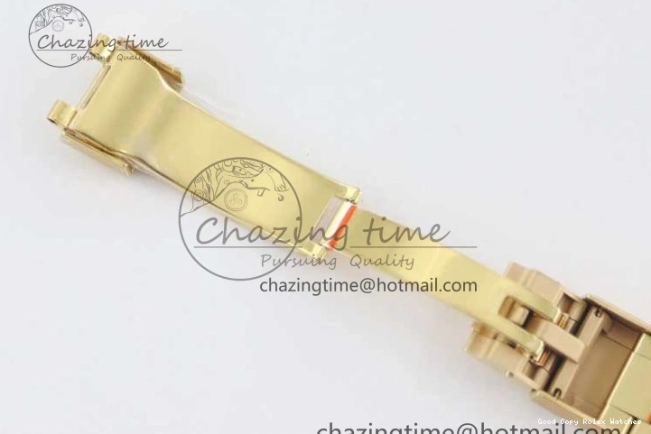 AAA Replica Watches 116595RBOW Black on A Diamonds 2406 Best YG 904L YG Dial Edition Bracelet Effortless TWF 1:1 Steel Daytona YG 0109